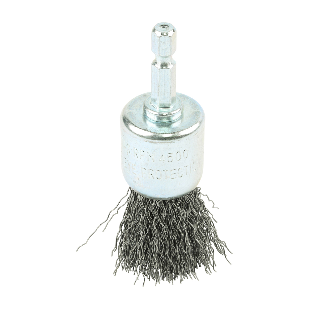 Timco Crimped Wire End Brush 25mm