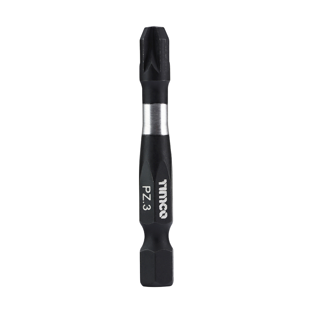 Timco Impact Driver Bits PZ3 x 50mm 5 Pack