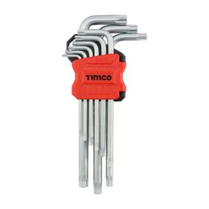 Timco Long Arm TX Drive Keys Set9