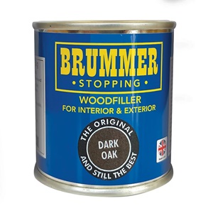 Brummer Interior  EXterior Wood Filler Dark Oak 250g