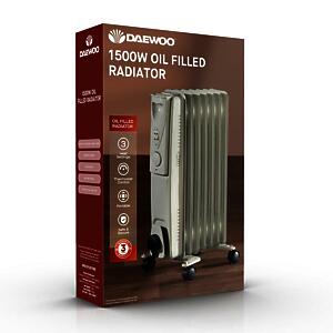 1500W WHITE OIL HEATER  HEA1130GE E04032