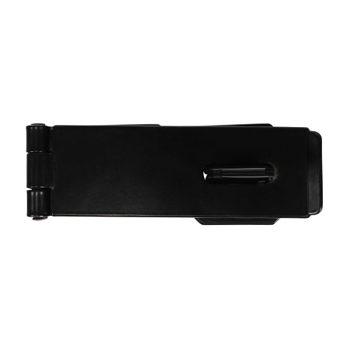 Timco Safety Hasp  Staple Black 75mm