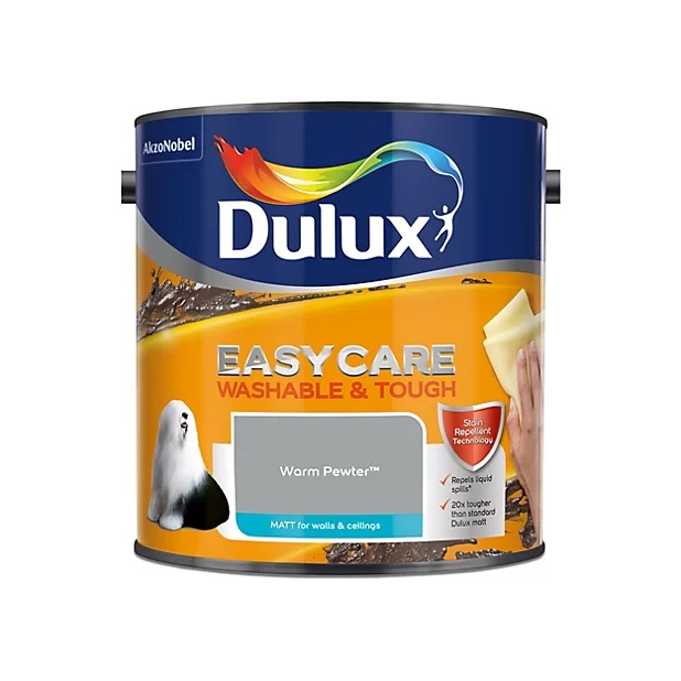 Dulux Easycare MATT Warm Pewter 2.5L Handy Cabin